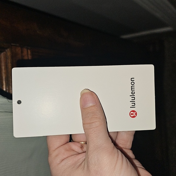 Lululemon Nwts All It Takes Back-Twist Rib Short Sleeve Tops! Sz 6 FOGN! - Picture 6 of 9